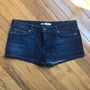 Joe’s Jeans Dark Denim Shorts